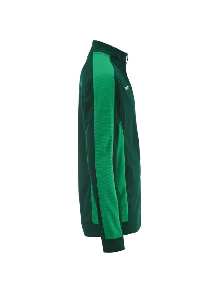 Evolve 2.0 Contrast Full Zip Jacket M - Forest/Team Green