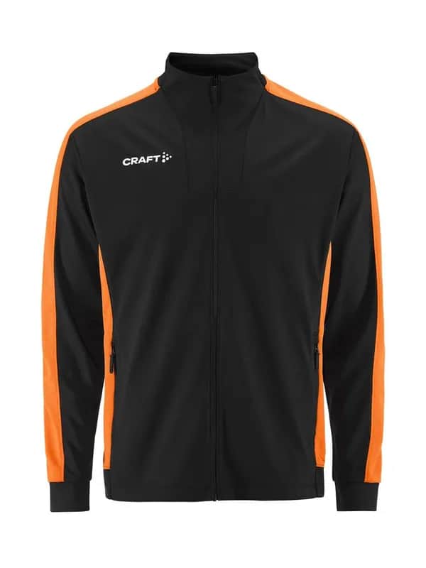 Evolve 2.0 Contrast Full Zip Jacket M - Black/Orange