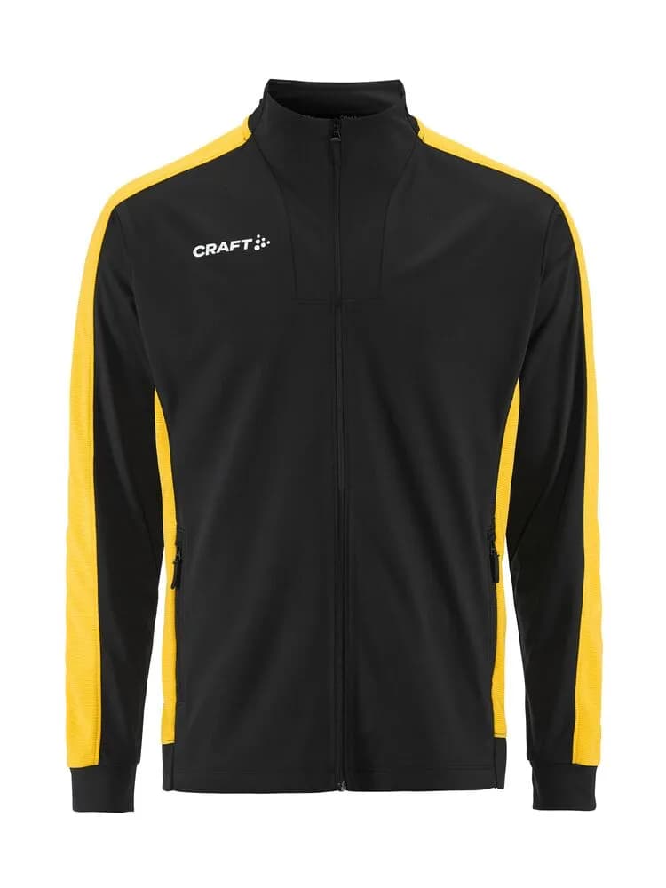 Evolve 2.0 Contrast Full Zip Jacket M - Black/Sweden Yellow