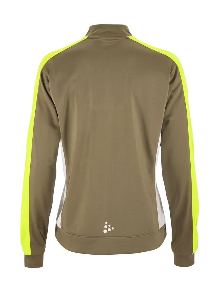 Evolve 2.0 Contrast Full Zip Jacket W - Raw/Contrast Yellow