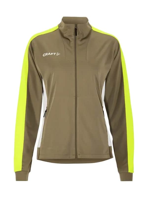 Evolve 2.0 Contrast Full Zip Jacket W - Raw/Contrast Yellow