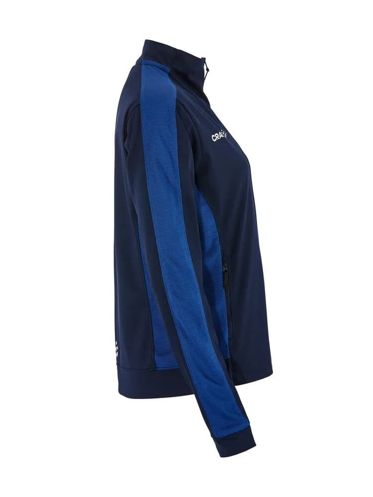 Evolve 2.0 Contrast Full Zip Jacket W - Navy/Club Cobolt