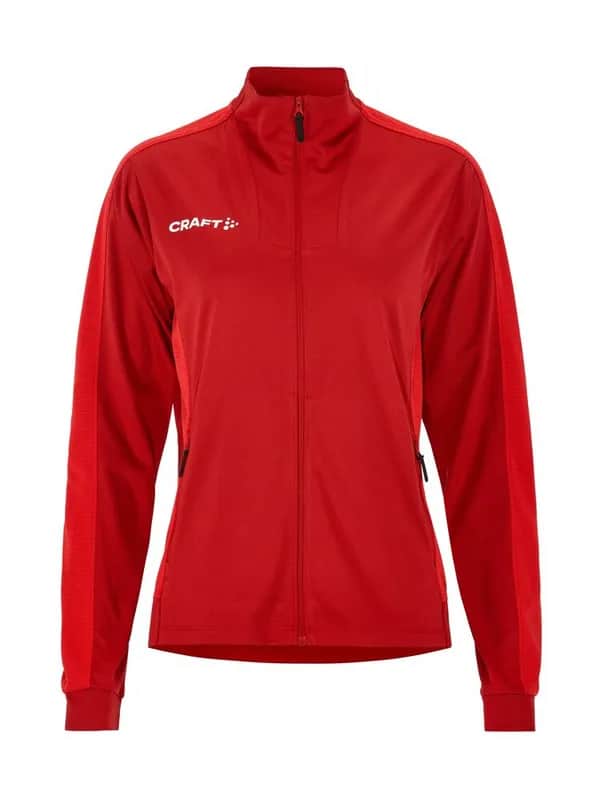 Evolve 2.0 Contrast Full Zip Jacket W - Express/Bright Red
