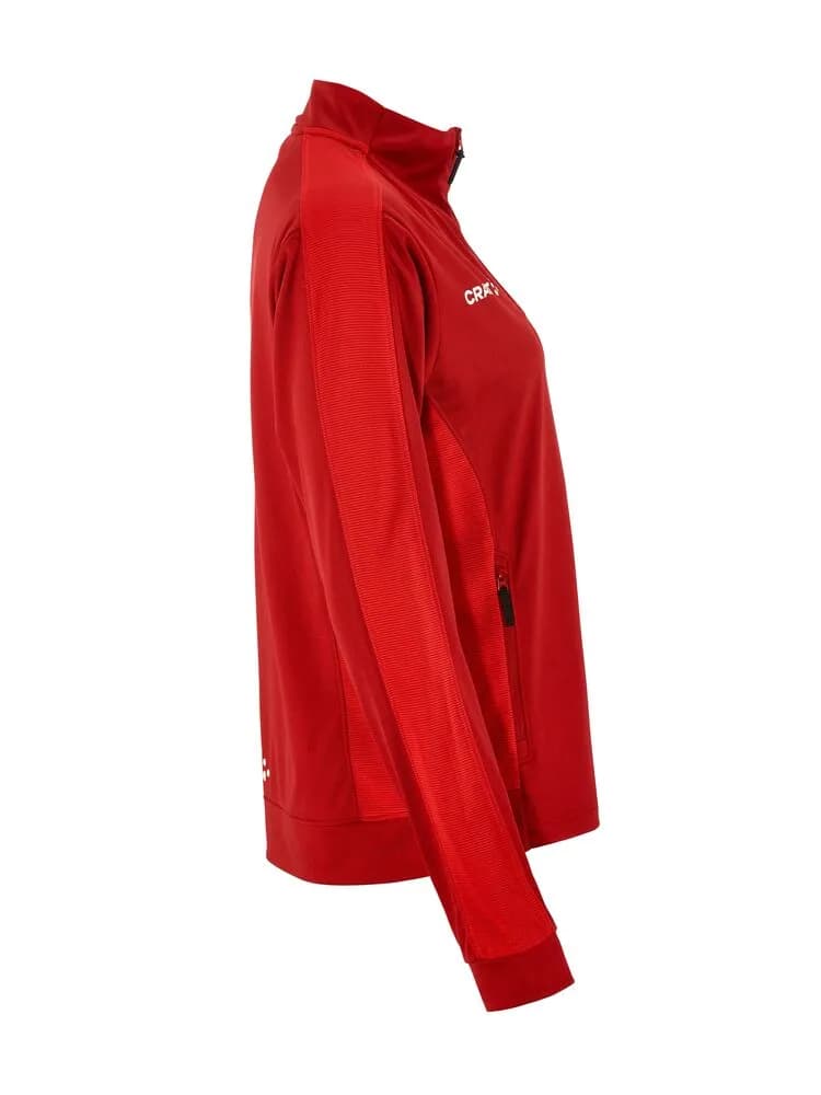 Evolve 2.0 Contrast Full Zip Jacket W - Express/Bright Red