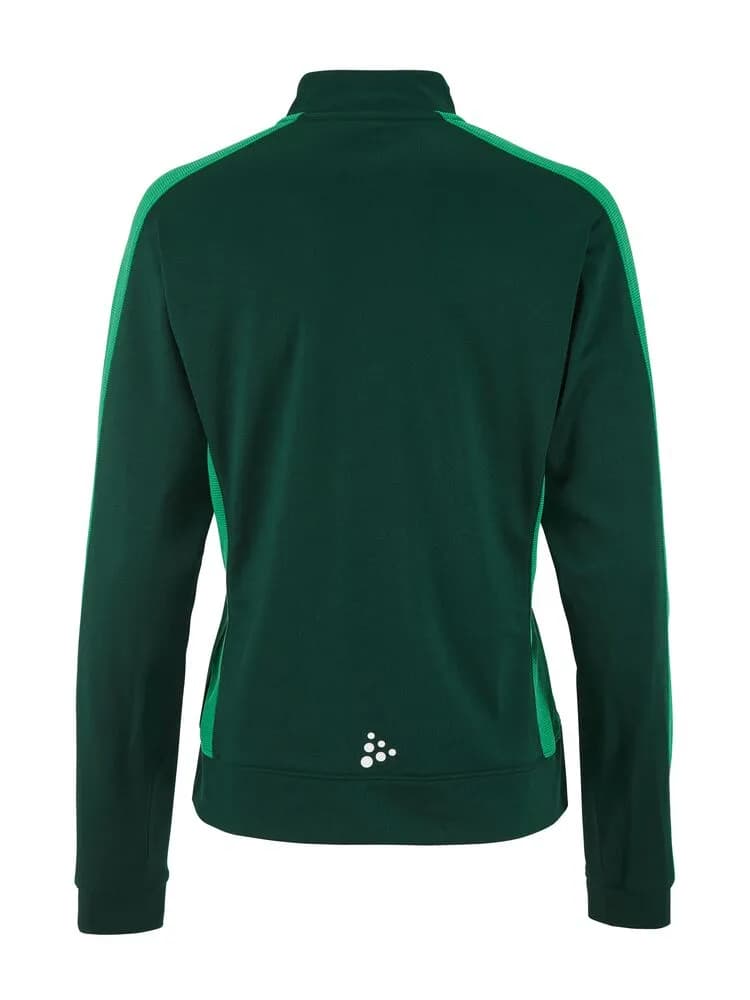 Evolve 2.0 Contrast Full Zip Jacket W - Forest/Team Green