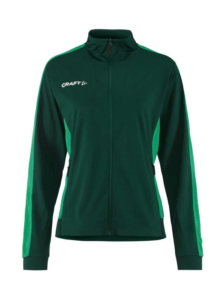 Evolve 2.0 Contrast Full Zip Jacket W - Forest/Team Green