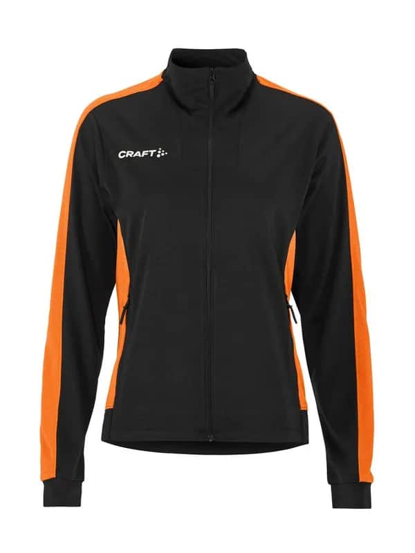 Evolve 2.0 Contrast Full Zip Jacket W - Black/Orange