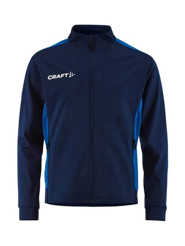 Evolve 2.0 Contrast Full Zip Jacket Jr - Navy/Club Cobolt
