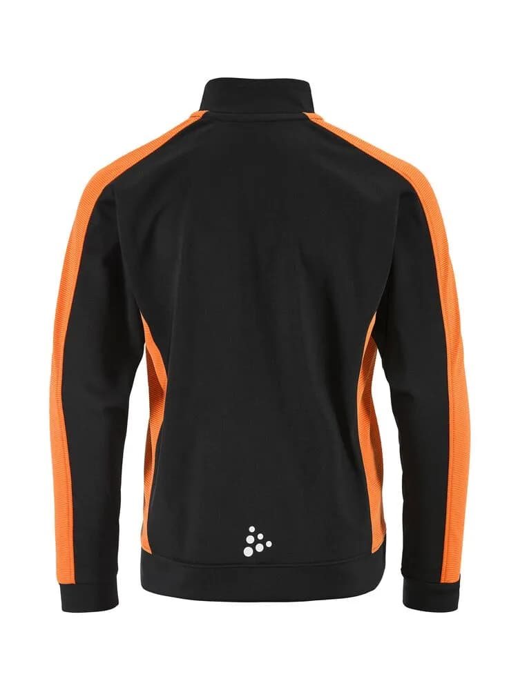 Evolve 2.0 Contrast Full Zip Jacket Jr - Black/Orange