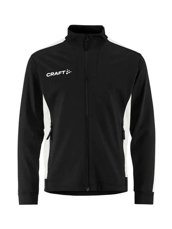 Evolve 2.0 Contrast Full Zip Jacket Jr - Black/Contrast White