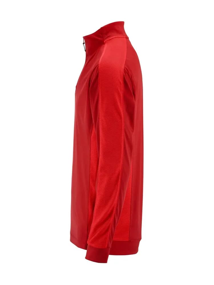 Evolve 2.0 Contrast Half Zip M - Express/Bright Red