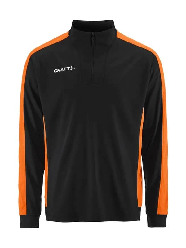 Evolve 2.0 Contrast Half Zip M - Black/Orange