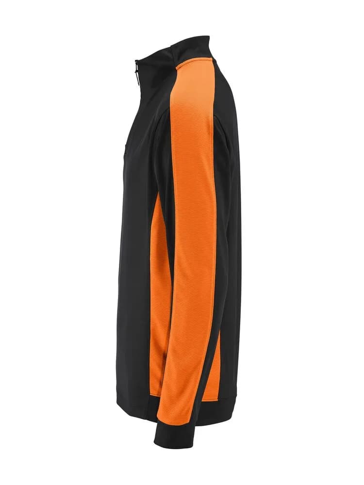 Evolve 2.0 Contrast Half Zip M - Black/Orange