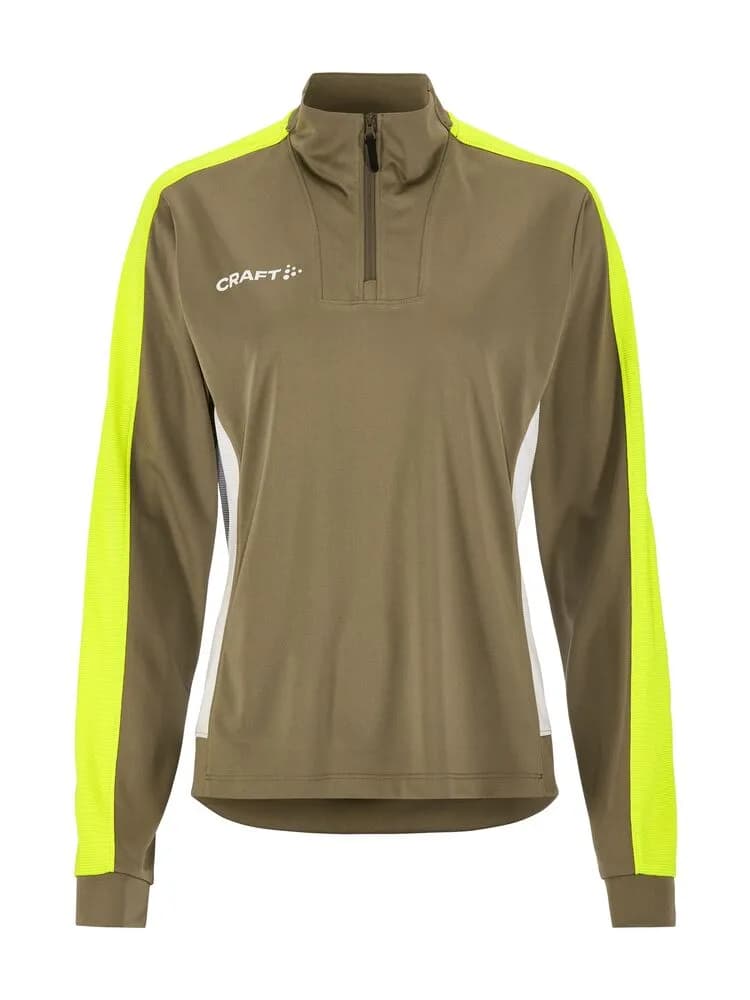 Evolve 2.0 Contrast Half Zip W - Raw/Contrast Yellow