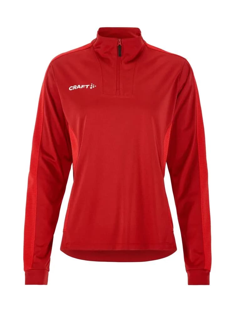 Evolve 2.0 Contrast Half Zip W - Express/Bright Red
