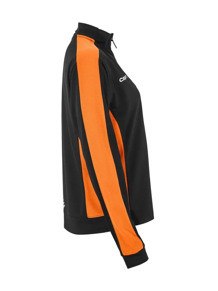 Evolve 2.0 Contrast Half Zip W - Black/Orange