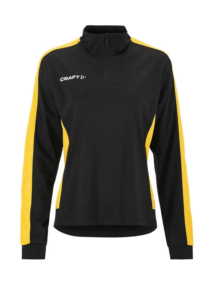 Evolve 2.0 Contrast Half Zip W - Black/Sweden Yellow