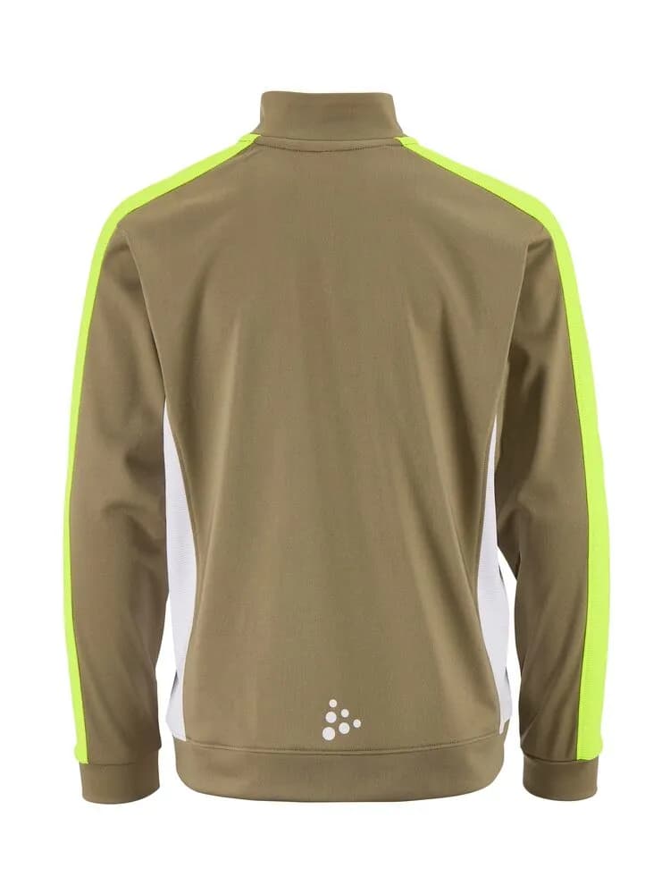 Evolve 2.0 Contrast Half Zip Jr - Raw/Contrast Yellow