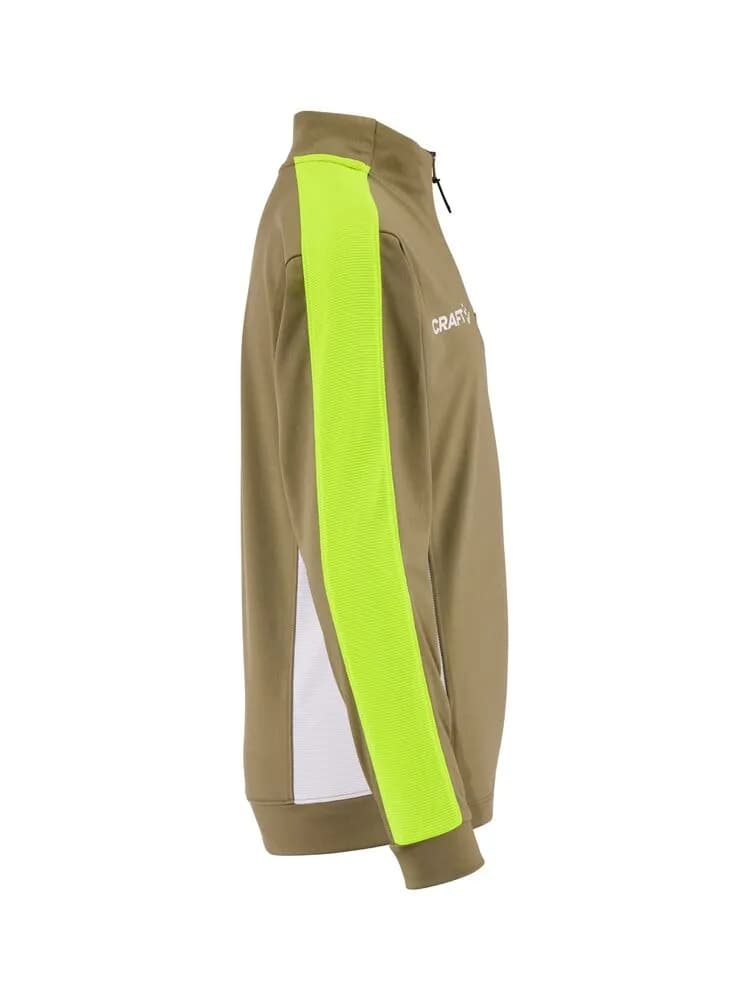 Evolve 2.0 Contrast Half Zip Jr - Raw/Contrast Yellow