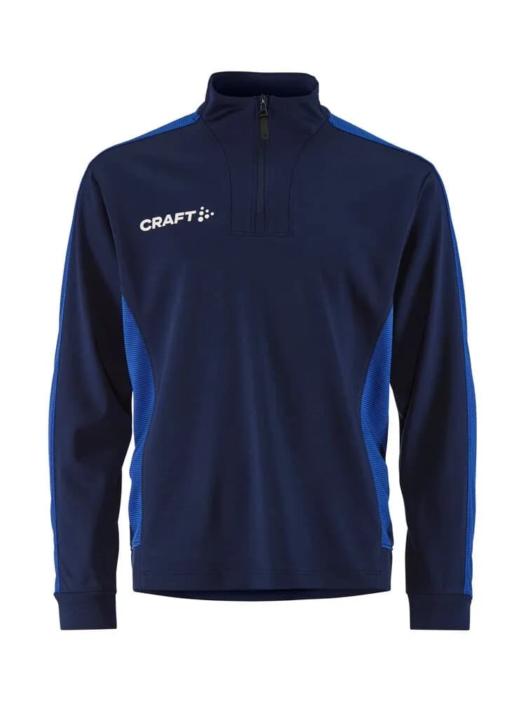 Evolve 2.0 Contrast Half Zip Jr - Navy/Club Cobolt