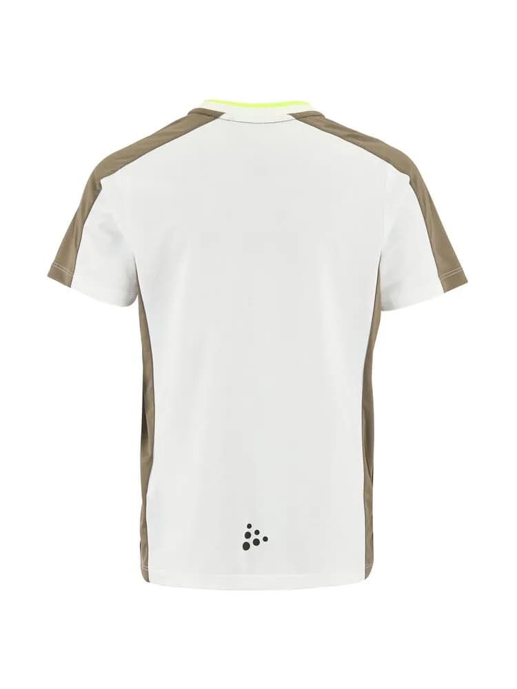 Evolve 2.0 Contrast Jersey Jr - White/Contrast Beige