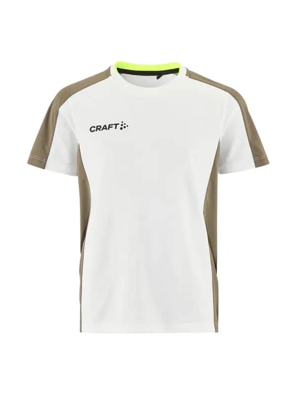 Evolve 2.0 Contrast Jersey Jr - White/Contrast Beige