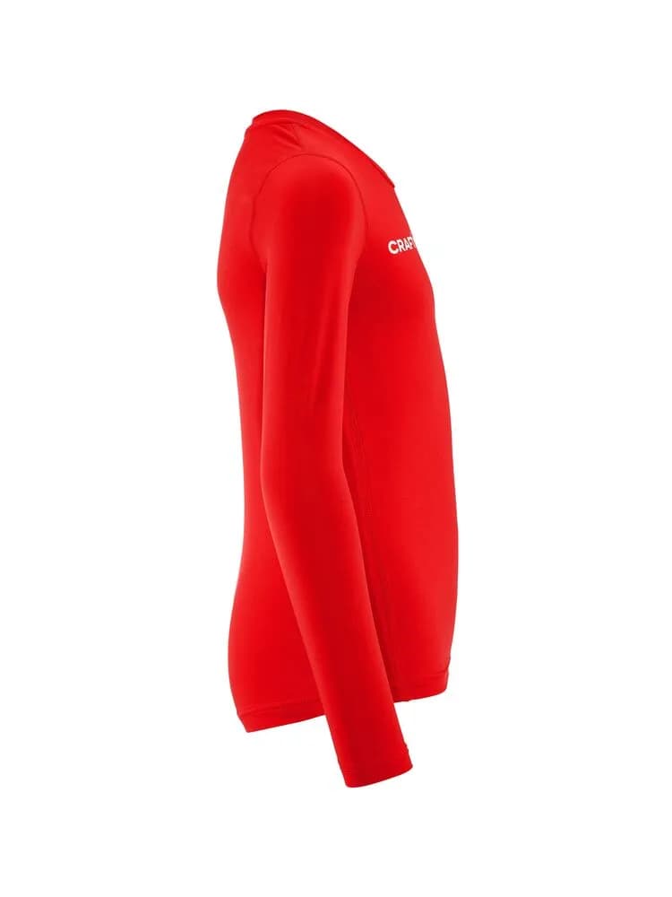 Ability Baselayer Ls Jr - Bright Red