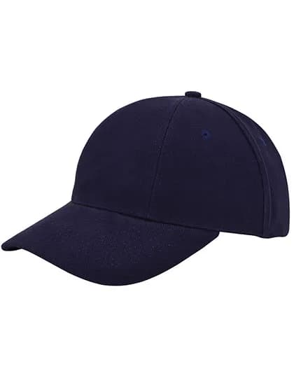 Baumwoll-Cap Low Profile/Brushed - Navy