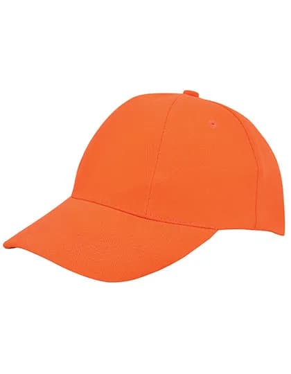 Baumwoll-Cap Low Profile/Brushed - Orange
