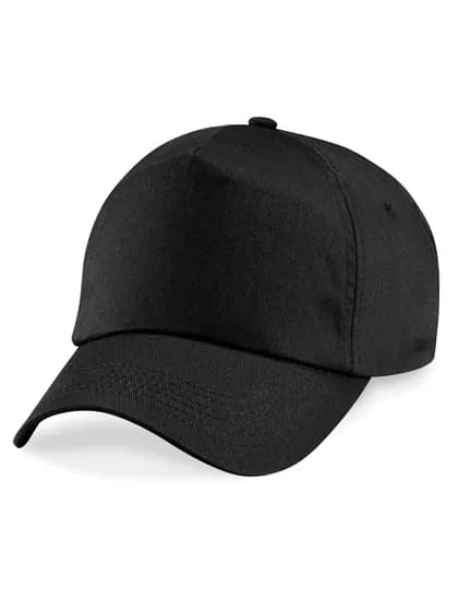 Junior Original 5 Panel Cap - Black