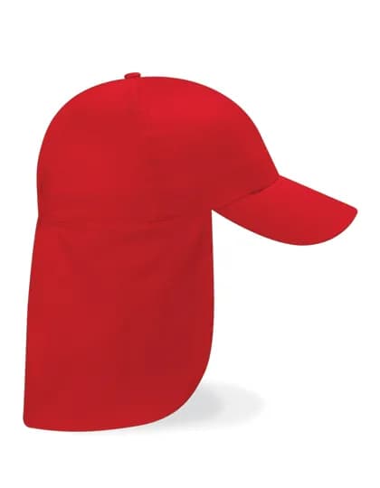 Junior Legionnaire Style Cap - Classic Red