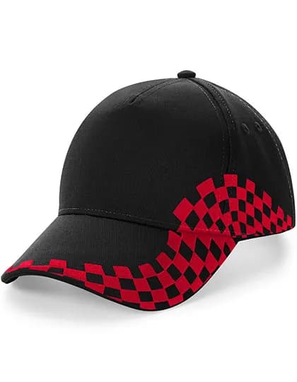 Grand Prix Cap - Black/Classic Red