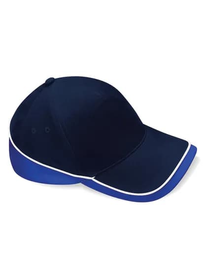 Teamwear Competition Cap - French Navy/Bright Royal/White