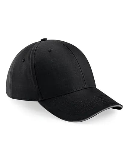 Athleisure 6 Panel Cap - Black/Graphite Grey
