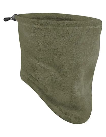 Recycled Fleece Snood - Olive Green