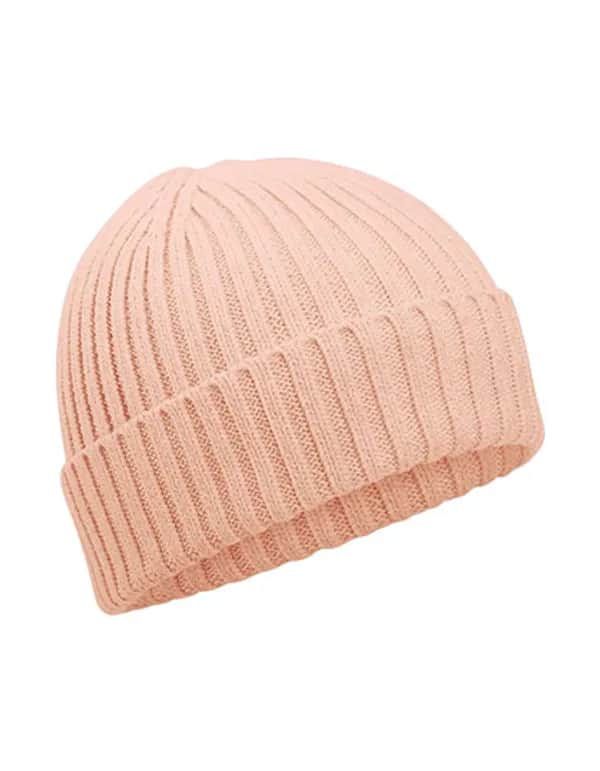 Organic Cotton Kids Beanie - Peach