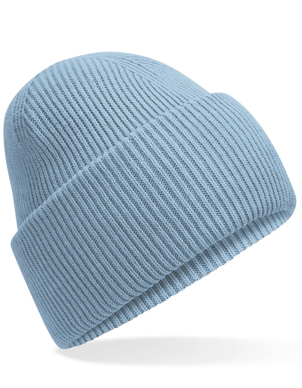 Classic Engineered Deep Cuffed Beanie - Dusty Blue