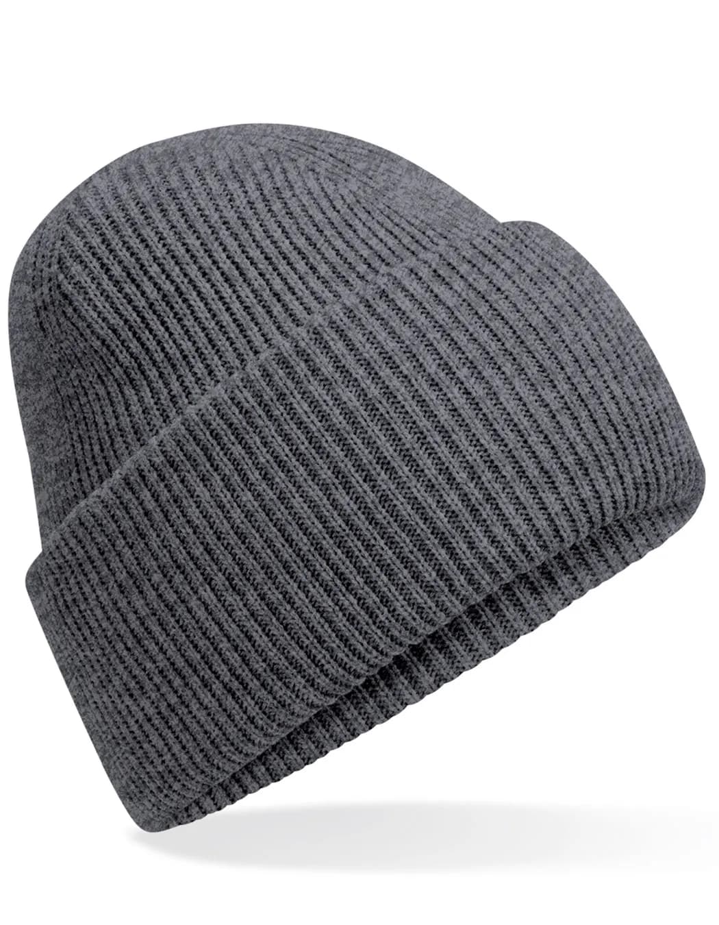 Classic Engineered Deep Cuffed Beanie - Granite