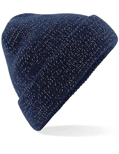 Reflective Beanie - French Navy