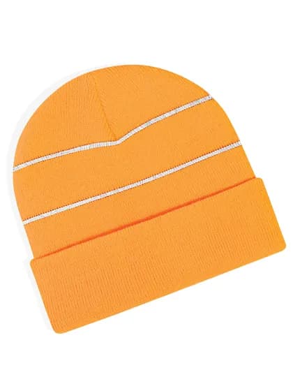 Enhanced-Viz Beanie - Fluorescent Orange