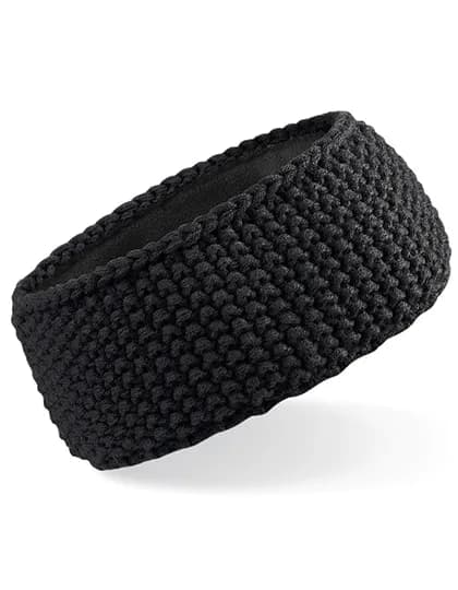 Slopeside Waffle Headband - Black