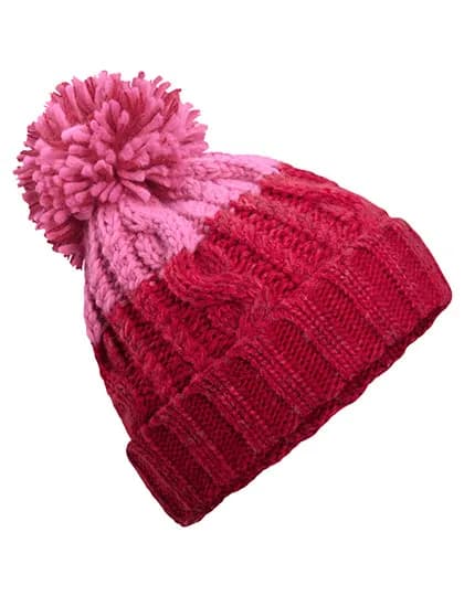 Apres Beanie - Classic Red/True Pink
