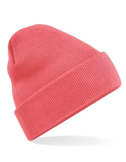 Original Cuffed Beanie - Coral