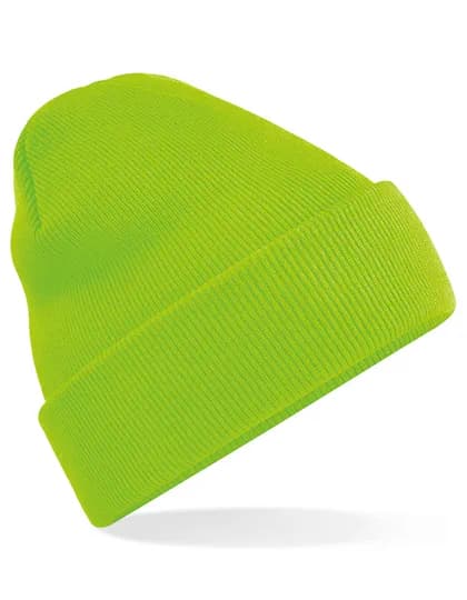 Original Cuffed Beanie - Fluorescent Green