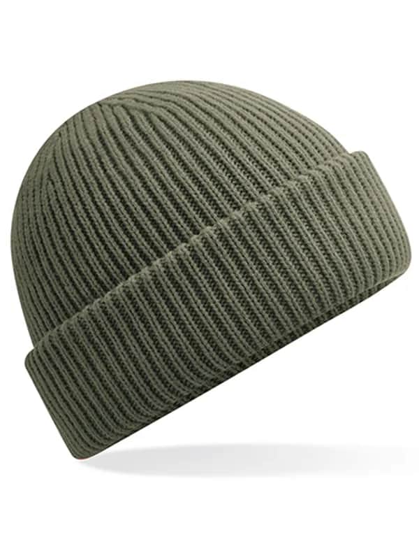 Wind Resistant Breathable Elements Beanie - Olive Green