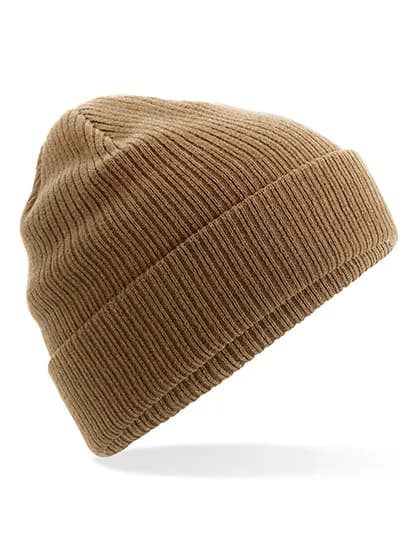 Organic Cotton Beanie - Biscuit