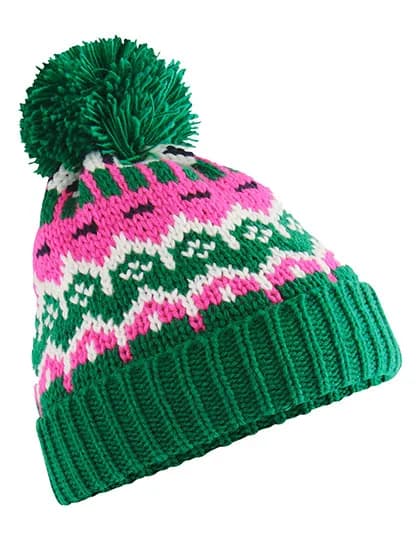 Retro Ski Beanie - Alpine Lodge