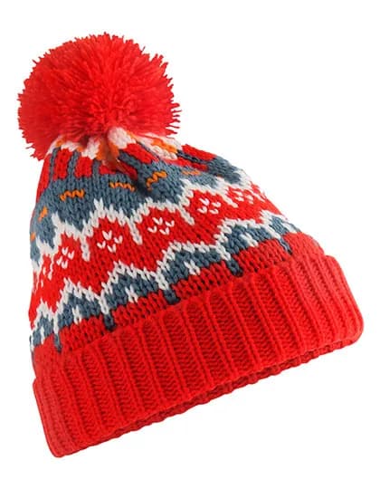 Retro Ski Beanie - Alpine Racer