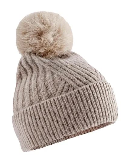 Snow Luxe Beanie - Natural Stone