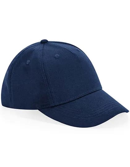Junior Organic Cotton 5 Panel Cap - Navy
